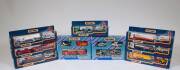 MATCHBOX: Group of Model Cars ‘Super Kings’ US Police Car (K-78); And, ‘Convoy’ Action Pack (CY202); And, ‘Team Convoy’ NASA Set (TC-5). All mint in original cardboard packaging. (12 items)