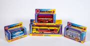MATCHBOX: Group of 1970&rsquo;s &lsquo;Super Kings&rsquo; Including SRN6 Hovercraft (K-22); And, DAF Car Transporter (K-11); And, The Londoner Souvenir Jubilee Bus (K-15). All mint in original cardboard packaging. (15 items)
