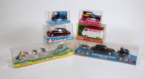 MINIALUXE: Group of Model Cars Including Citroen 11 CV; And, Camion Renault 1910 (10); And, Camion de Guerre 14-18 Renault 1907 (23). Most mint in original cardboard packaging. (25 items)