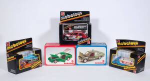 MATTEL: Group of Mebetoys Model Cars Including Mercedes 280se (8595); And, Volkswagen Maggiolone (8574); And, Fiat 131 Big Jim (8594). All mint in original cardboard packaging. (32 items)