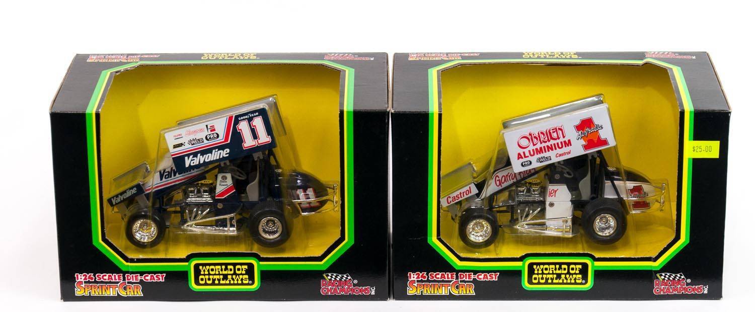 RACING CHAMPIONS 1 24 Group of Model Sprint Cars Including Steve