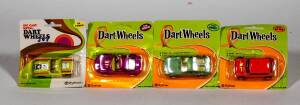 ZYLMEX: Group of ‘Dart Wheels’ including Tornado (D14); And, Mini Minor (D40); And, Lamborghini Miura (D38). All mint and unopened on original carboard card. (27 items)