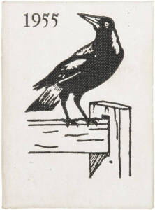 COLLINGWOOD: Member's Season Tickets for 1954, 1955, 1956 & 1957, each with fixture list & hole punched for each game attended. Fair/Good condition.