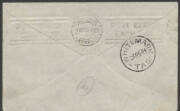 Aerophilately: 1st Oct.1934 (AAMC.426a) Melbourne - Launceston - Whitemark (Flinders Island) flown cover, carried on the inaugural service by Holymans Airways. Cat.$80. - 2