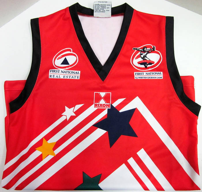 CLOTHING & FLAGS: E.J.Whitten Legends Game football jumper