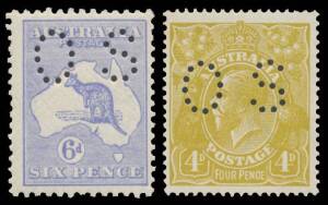 Australia: Mint & used accumulation of mostly decimals with packs, FDCs, a few full sheets & Yearbooks, but also noted pre-decimals used with Â£1 Robes & 10/- Navs and small unmounted mint group including 'OS' punctured Kangaroos Third Wmk 6d blue & Smal