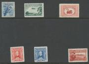 Australia: Pre-Decimal used collection with a few KGV Heads then Commemoratives apparently complete including Kooka M/S (non-contemporary cancel), Kingsford Smith 'OS' overprints (2d with short perf), 1/- Lyre 'OS', 5/- Bridge CTO (no gum), Robes Thick & - 3