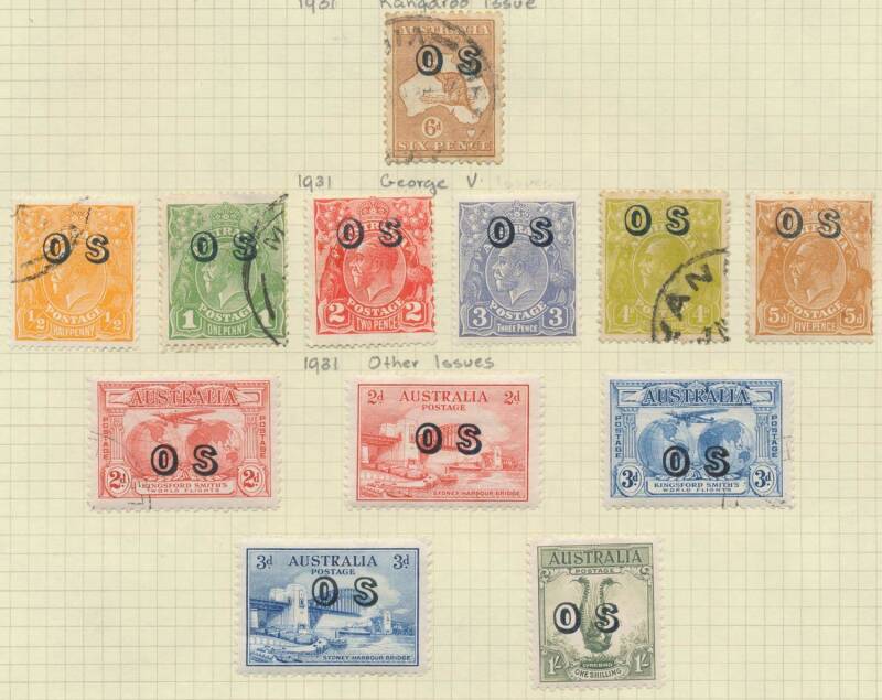 Australia: Mint & used collections both with no Roos but then almost complete simplified from KGV Heads to 2000 including 5/- Bridge mint & CTO, the Kingsford Smith 'OS' overprints CTO only, also AAT issues complete & some Postage Dues, considerable face