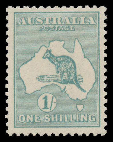 Roos 2nd Wmk: 2Â½d indigo, 9d violet & 1/- blue-green. (3)