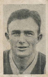 1932 Plaistowe's Football Toffee "Prominent WA Footballers" [1/80], No.6 D.Woods (East Fremantle). Fair/G. Rarity 9.