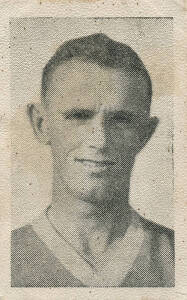 1932 Plaistowe's Football Toffee "Prominent WA Footballers" [1/80], No.13 J.Dolan (East Fremantle). Good. Rarity 9.