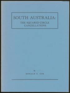 Colonies: PHILATELIC LITERATURE: South Australia mini-library including "The Postage Stamps..." by James et al, "The Long Stamps" by Purves, "Departmentals" by Butler, "Northern Territory" by Williams, all hardbound, plus three softbound titles. (7)