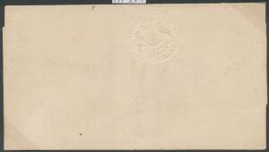 NSW: POSTAL STATIONERY: 1870 reprint of the 1838 lettersheet with impressed 'GENERAL POST OFFICE/ [Arms]/ SYDNEY/NEW SOUTH WALES' seal, unusually fine for these. RPSL London Certificate (2007).