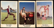 1971 Sunicrust "V.F.L. Footy Swap Cards", part set [9/50]. G/VG.