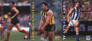 1995 Select football cards in album, with "AFL Series 1", complete base set [250], plus All Australian [21], Stats Smashers [5], Tribute Cards [4], Medal Cards [4], "AFL Series 2" base set [200], Club Captains [16], Footy's Finest [2/10], Just Jezza [1/5]