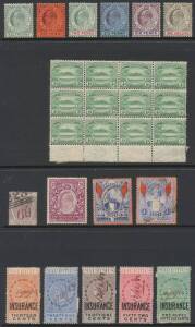 Worldwide: "Standard" album with pickings including East Africa & Uganda KEVII MCA 2r , Gibraltar KEVII CA Â½d to 1/- mint (SG Â£150), India including Convention & Feudatory States, also "Century" album and a few loose in envelopes, then Cape of Good Hope