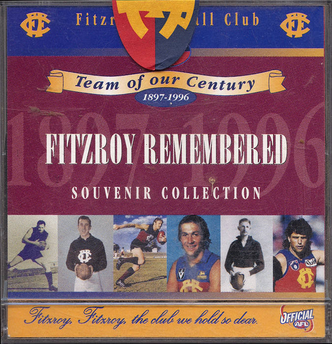 2001 Total Image Collection "Fitzroy Remembered", complete set [19], with 16 signatures on 11 cards (some show players on either side). G/VG. Only 300 sets produced.