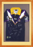 WENDELL SAILOR, signature on Brisbane Broncos jersey.