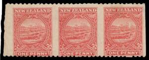 New Zealand: 1900 Pictorials including New Designs with Double-Lined Star Watermark 1d White Terrace exhibit page with imperf plate proof singles in black x2 (& a 2d), imperf colour trial pairs x3 & corner block of 4 in different shades of red/lake, 1d SG