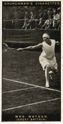 1928 Churchman "Lawn Tennis", complete set. G/VG. - 2