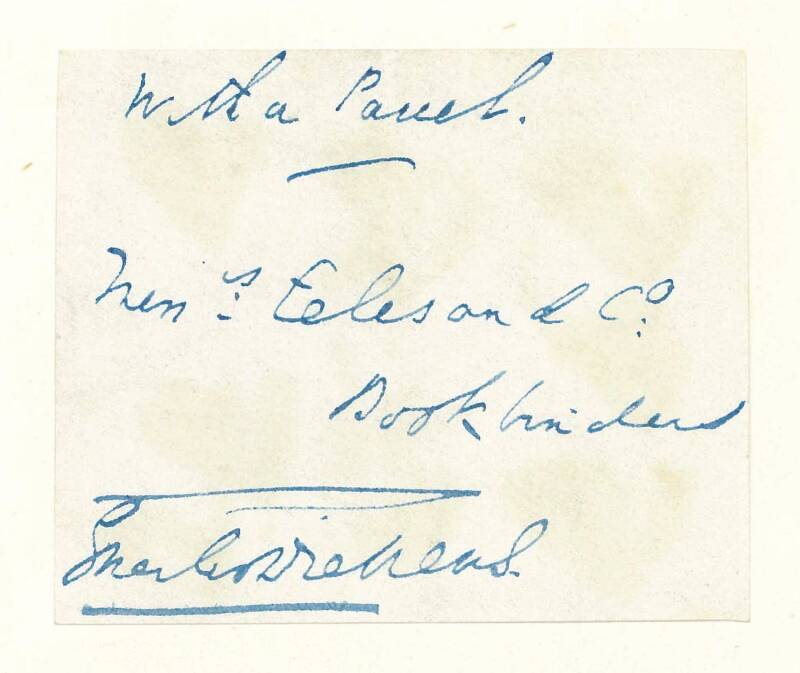 AUTOGRAPH COLLECTION, compiled by Miss Rebecca Smith c1858-89, with 79 pieces & letters, noted Charles Dickens; British Prime Ministers - Lord Palmerston & Lord John Russell; inventor of postage stamp Rowland Hill; Medicine - Mary Edwards Walker (only wom