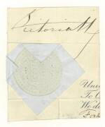 QUEEN VICTORIA (1819-1901, Queen of Great Britain from 1837 until her death), fine signature on original document, together with her seal "Victoria Dei Gratia Britanniarum Reg.F.D.".