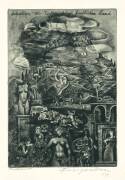 MICHEL FINGESTEN (1884-1943), grroup of anti-war etchings (10), each marked "Probedruck" and signed by the artist, includes "Das Speil Beginnt!" & "Schatten des Todes uber friedlicem Land". - 2