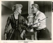 MOVIES & TV: Signed photographs or cards (most with accompanying photos), noted Anthony Quinn, Victor Mature, Debbie Reynolds, Jane Powell, Robert Urich, Tony Danza, Jacqueline Bisset, Dame Peggy Ashcroft, Jeff Bridges, Deborah Kerr, Angie Dickinson, Lloy - 2