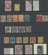 Australia: Huge accumulation with Kangaroos to 5/-, KGV Heads & Pre-Decimals in quantity used and apparently unchecked for varieties & postmarks noted ANZAC 1/- punctured 'G/NSW', Â£1 Robes, Â£2 Arms & Navigators, a few mint scattered throughout, Decimals - 2