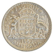 Silver pre 1945 6d (20) and post 1946 2/- (5), 1/- (3), 6d (378) and 3d (1). Plus a 1995C Waltzing Matida $1.00. Mixed grades.