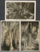 NSW: Blue Mountains: c.1930s comprising H Phillips Katoomba x8, and real photo types NSW Government (?) 'JENOLAN CAVES...' Series x11, Spurling Jenolan Caves x5 and four others of Blackheath, very fine to superb unused. (28) - 2