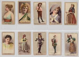 1899 American Tobacco Co. "Songs D", complete set [25]. Fair/VG.