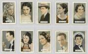 MOVIE STARS: 1933 Carreras (Turf) "Personality Series - Film Stars" [72];&nbsp;c1933-34 Allens "Film Stars" (1st Edition) [72] & 2nd Edition [6/67 known];&nbsp;1934 Godfrey Phillips "Stars of British Films" [50];&nbsp;1934 Australian Licorice "Film Stars - British" [20] - 3