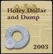 ONE DOLLAR; 2001 Millennium, 2002 Melbourne Mint, 2003 Holey Dollar/Dump & Prince William 21st, 2004 Eureka Stockade, Eureka Stockade Locket, 1964 Penny, 1st Moon Walk & Royal Visit Florin, 2005 Sydney Half Sovereign & Prince Henry 21st, 2006 Germany Worl - 3