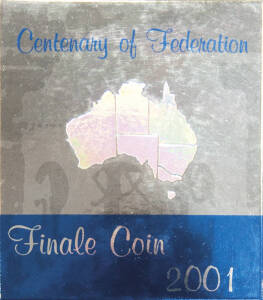$5.00 group; In silver 2001-03 "Finale" set of 3, 2004 Bi-Cent. of Tasmania, Sydney to Athens & 150 Years of Steam normal & distinctive case; Gold plated, 2003 Rugby World Cup & 2004 Aust. Rules; Plus Unc. 2003 Rugby World Cup (1), 2004 Bi-Cent. of Tasman