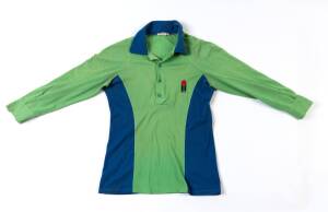 IJAZ FAQIH'S PAKISTAN ONE DAY SHIRT, worn in World Series Cricket 1983-84. [Ijaz Faqih played 5 Tests & 27 ODIs 1980-85].