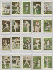 1962 Australian (Giant Brand) Licorice "Test Cricketers", complete set [35]. Fair/VG. The 1st complete set we have offered!