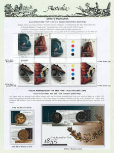 1997-2011 collection on S/Seas hingeless pages, as a mixture of MUH/MNG and used, with singles, sets, strips, blocks and souvenir sheets. Majority of Peel & Stick used or used on piece. Extras incl. a few FDCs. Some duplication. Mint FV $810+, MNG not add