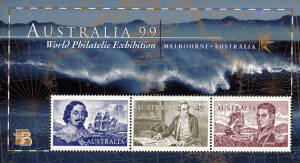 1997-2004 collection on S/Seas hingeless pages as a mixture of MUH/used/used on piece. A range of Aust. Post products to 2011 with P.O. packs, booklets etc. Plus a group of FDCs incl. 6 PNCs. Noted 1966 4c booklet N67/2. Mint FV $900+.