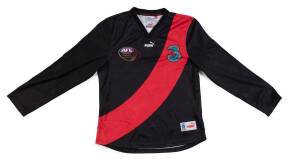 JAMES HIRD'S ESSENDON JUMPER, long sleeves, from 2006 Dreamtime at the 'G match, with "AFL/ Dreamtime at the 'G" & "3" logos, and number "5" on reverse. {James Hird won the Yiooken Award as best afield in the 2007 Dreamtime match}.