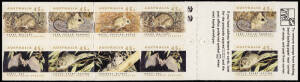 1992-94 (SG.SB78a) $4.50 Threatened Species definitives, cover wihout Olympic logo on front cover, showing National Philatelic Centre, 2nd reprint with two koalas, IMPERFORATE; BW.1565(iii)b.