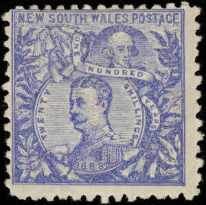 1890 (SG.264) 20/- Carrington, perf.10. Fresh Mint. Cat.£375.