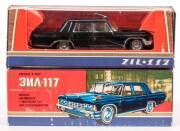 CCCP/USSR Deagostini: 1:43 A Pair of Rare 1980s Soviet Era 3NA ZIL 117 Limousine. Mint in original cardboard Packaging. (2 items)