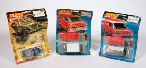 DINKY: Group of Hobby Kits Including a Pair of Ford Transit Vans (1025); And, US Army Jeep (1033). All mint and unbuilt in original cardboard packaging. (3 items)