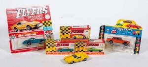 LONE STAR: Group of Late 1960s/Early 1970s ‘Flyers’ Including Lotus Europa G.T. (36); And, Ford Germany Taunus 12M (127); And, Ford GB Corsair (118). All mint in original cardboard packaging and blister packs. (22 items)  