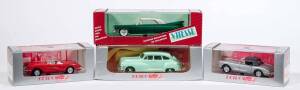 VITESSE: 1:43 Group of Model Cars Including Chevrolet Corvette 1960 SCCA-B Production (114); And, Chrysler Windsor Sedan 1947 (370); And, Chevrolet Corvette 24th Du Mans 1960 (111). All mint in original display cases. (23 items)