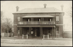 NEW SOUTH WALES POST OFFICES. Inverell incl. 1930 commercial cover. Junee with 1932 advertising cover for Belmore Motor Garage & Service Station, Junee.