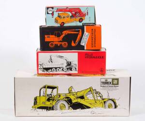 Miscellaneous Group of Model Cars Including CONRAD: Melroe Bobcat (401); And, SIKU: Kranwagen (V 293); And, CONRAD: Stuck (3022). All mint in original cardboard packaging. (30 items)