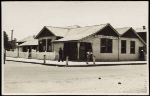 NEW SOUTH WALES POST OFFICES. Temora incl. 1934 (Jul.3) reg. cover to Switzerland. Tenterfield with a 1960's colour p/card of the P.O. and a 1935 adertising cover for "Lucky Nolan ... Golden Casket Agent". Tweed Heads incl. 1907 "Wells Family Hotel" and 1