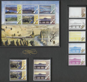 New Zealand Post cased Limited Editions, 9-29 (IX - XXIX), No. 24 numbered as 23. Each volume featuring a single stamp issue and containing a signed FDC, printers' colour separations, imprint/colour control blocks of 6 (or 3) and a single or pair (or equi